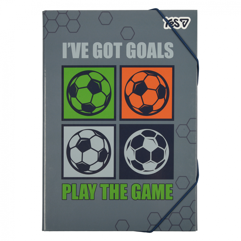 Папка для праці Yes Football А4 картонна 500255