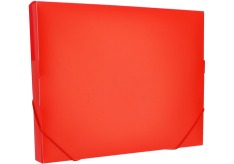 Папка-бокс пластикова Optima А4 на гумках 30 мм O35616-03