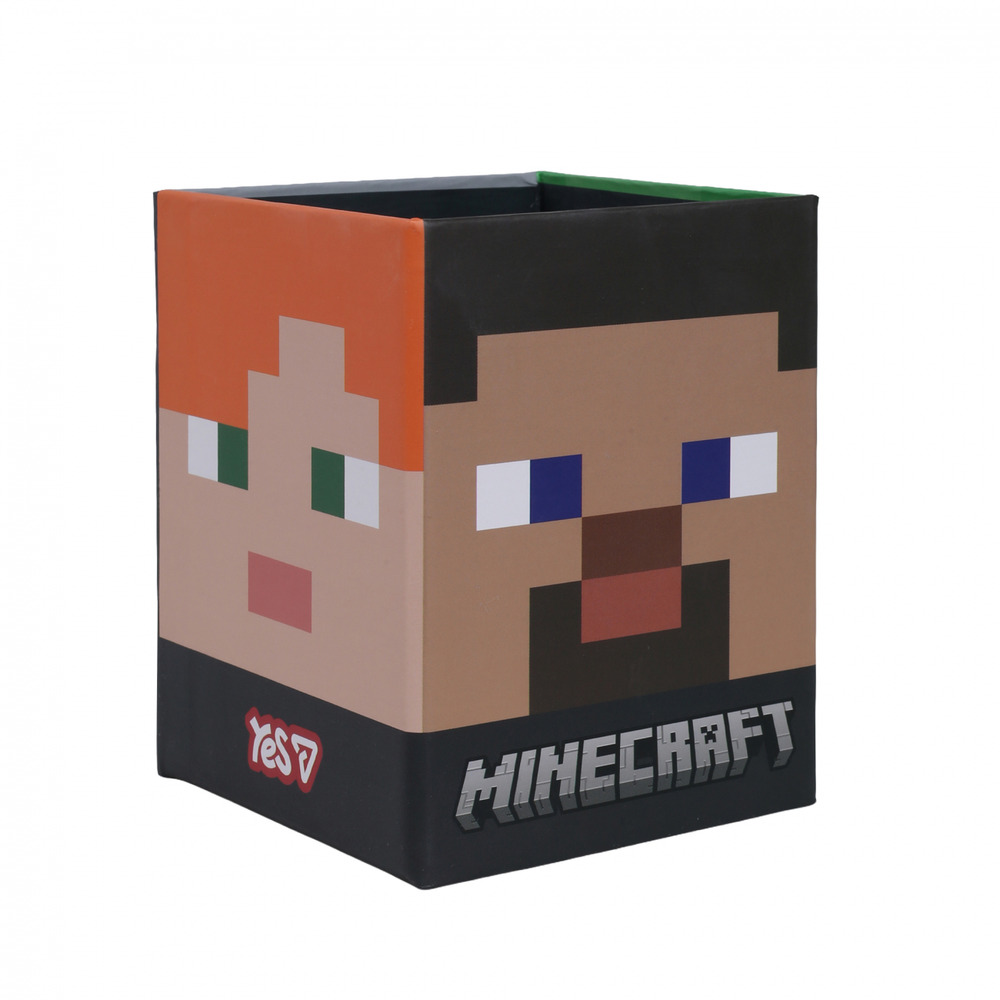 Стакан для письмового приладдя Yes Minecraft картон 708620