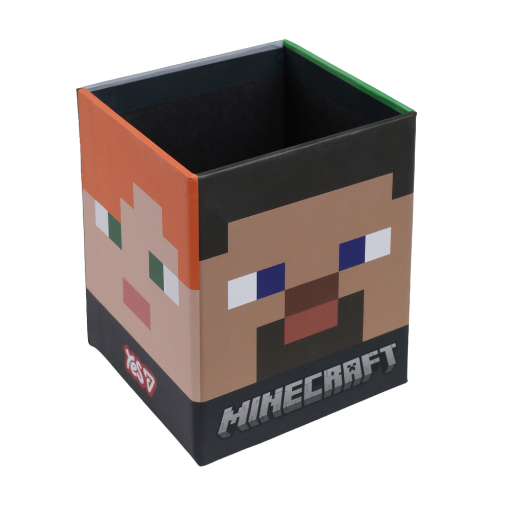 Стакан для письмового приладдя Yes Minecraft картон 708620. Фото 3
