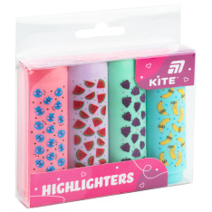 Маркер Highlighter Kite набір 4-х, пастельні кольори K26-445-2. Фото 4