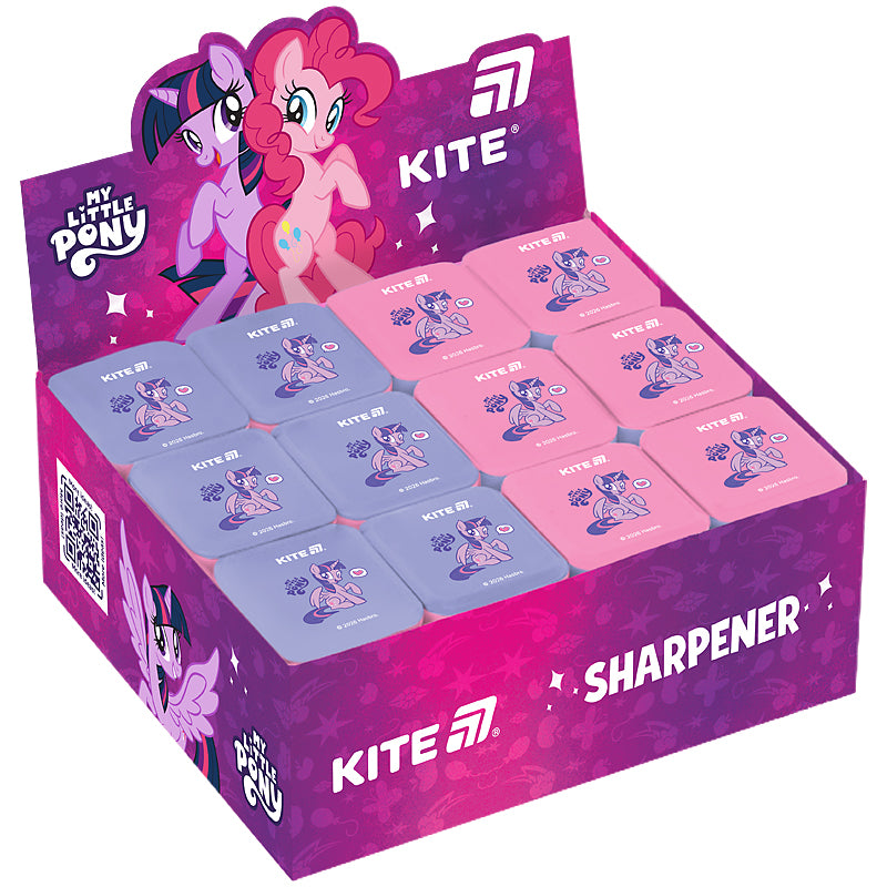 Точилка з контейнером прямокутна Kite My Little Pony LP26-116