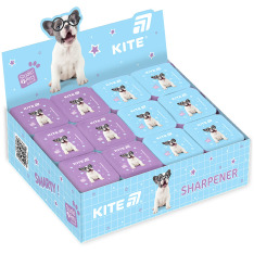 Точилка з контейнером прямокутна Kite Studio Pets SP26-116