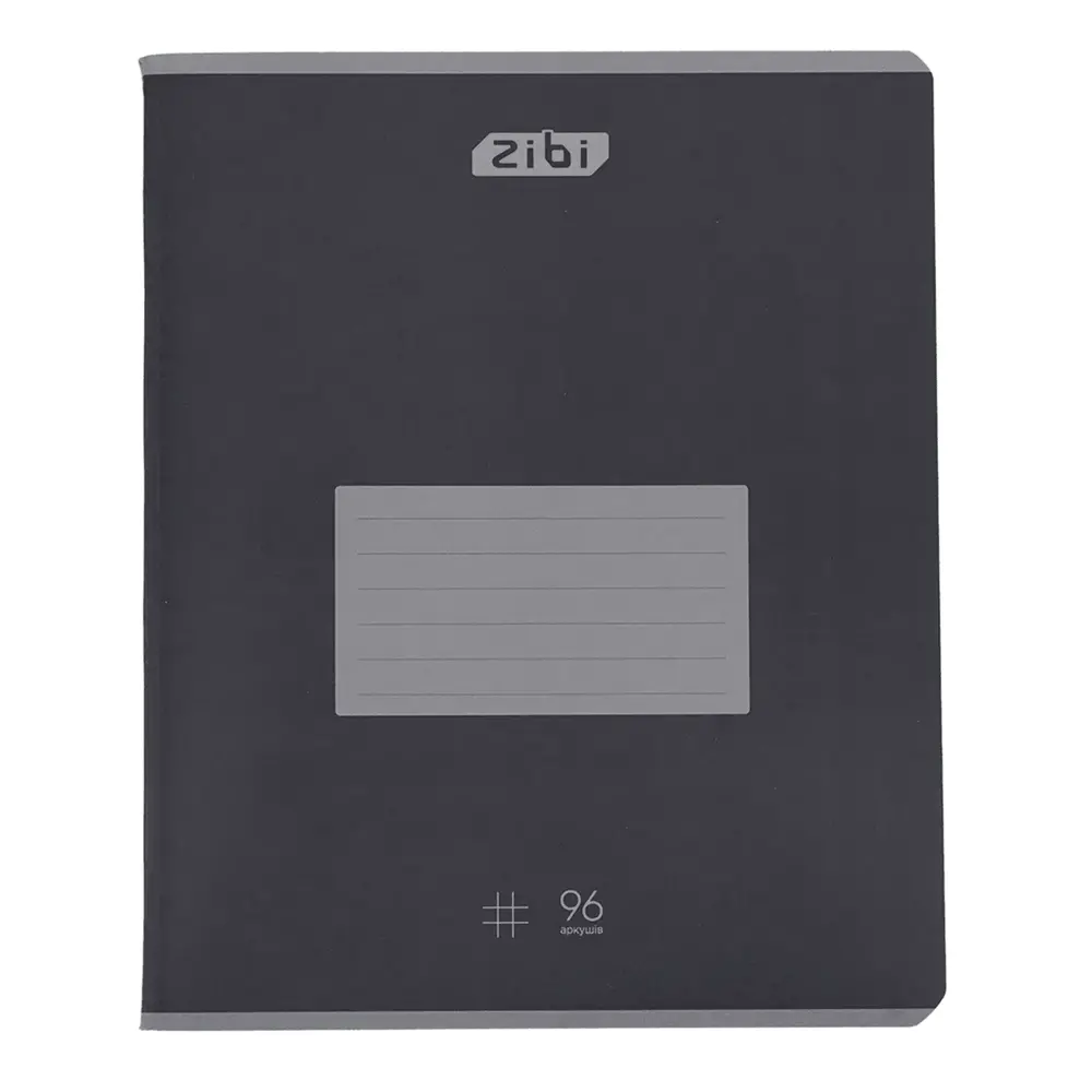 Зошит учнівський ZiBi Monochrome 96 аркушів в клітинку мікс ZB25.1793K. Фото 14