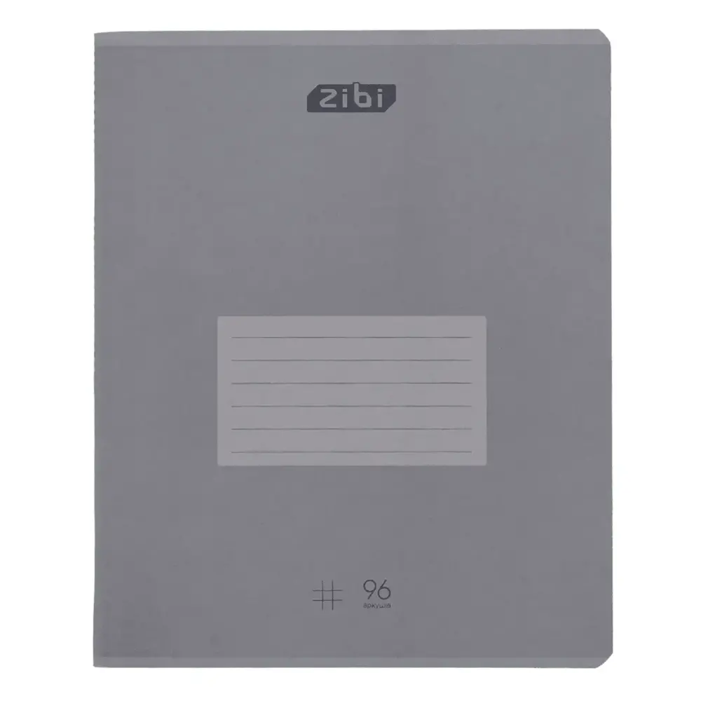 Зошит учнівський ZiBi Monochrome 96 аркушів в клітинку мікс ZB25.1793K. Фото 18