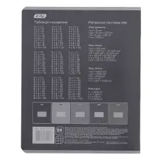 Зошит учнівський ZiBi Monochrome 96 аркушів в клітинку мікс ZB25.1793K. Фото 15
