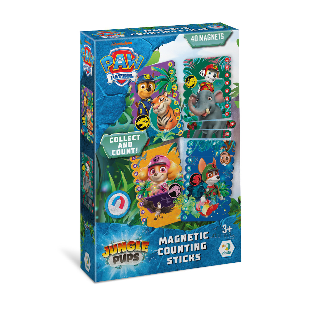 Магнітні палички для рахування Dodo - Paw Patrol. Джунглі 200654