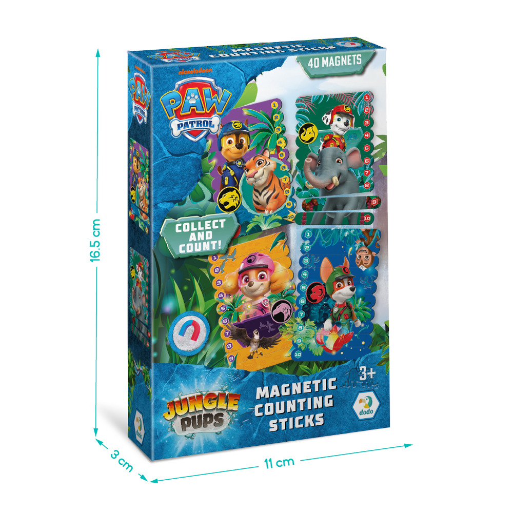 Магнітні палички для рахування Dodo - Paw Patrol. Джунглі 200654. Фото 5