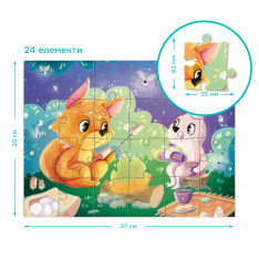 Пазл Dodo 2 в 1 - Літні вечори 300609. Фото 5