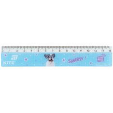 Лінійка пластикова Kite Studio Pets, SP26-090, 15 см