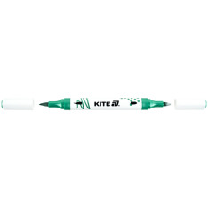Маркери акрилові двосторонні Kite Creative K-1293, 6 кольорів металлік. Фото 3