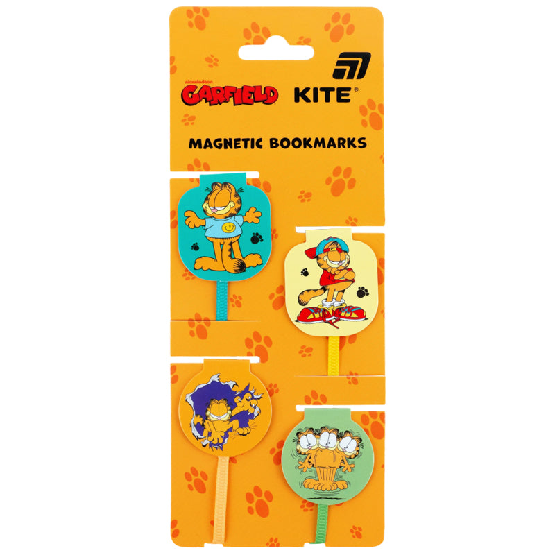Набір магнітних закладок-лясе Kite Garfield GF26-497