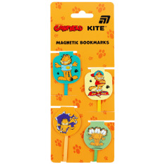 Набір магнітних закладок-лясе Kite Garfield GF26-497