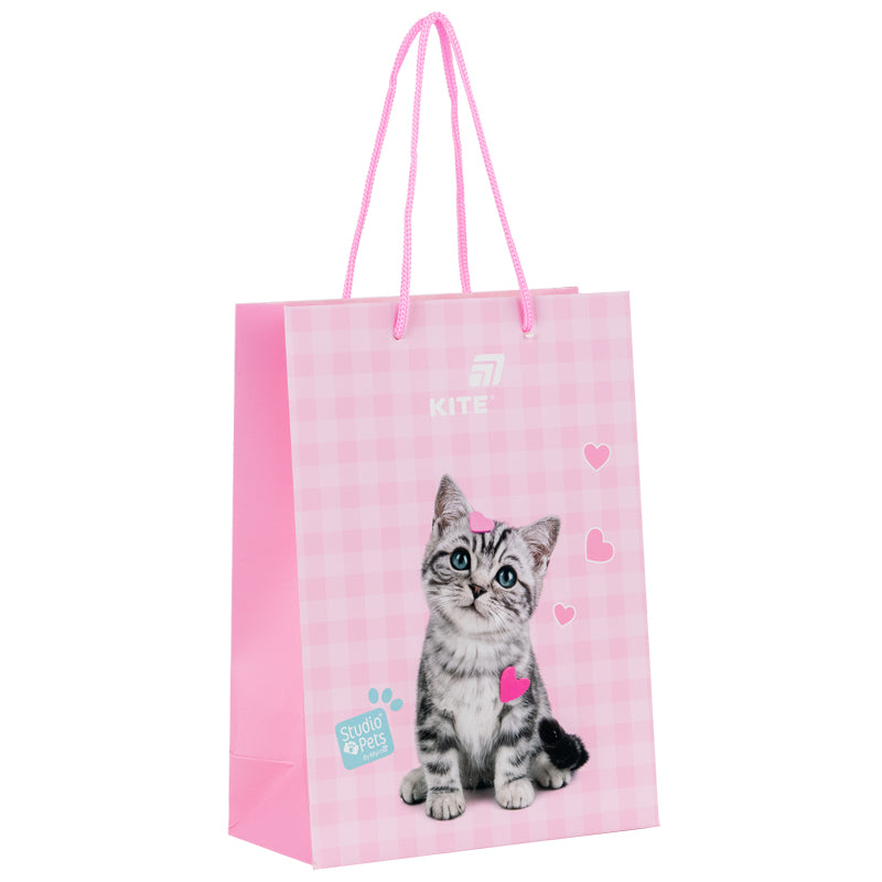 Пакет паперовий подарунковий Kite 18х24см Studio Pets SP26-265