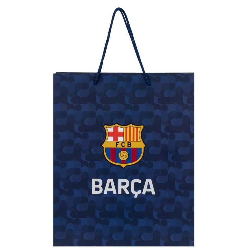 Пакет паперовий подарунковий Kite 26х32 см FC Barcelona BC26-266. Фото 2