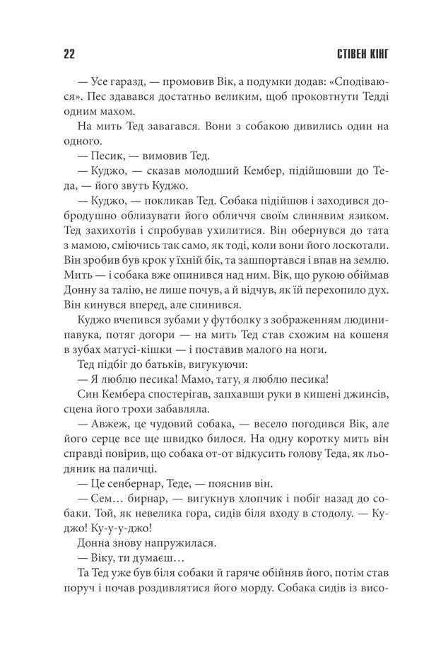 Книга Куджо - Стівен Кінг. Фото 20