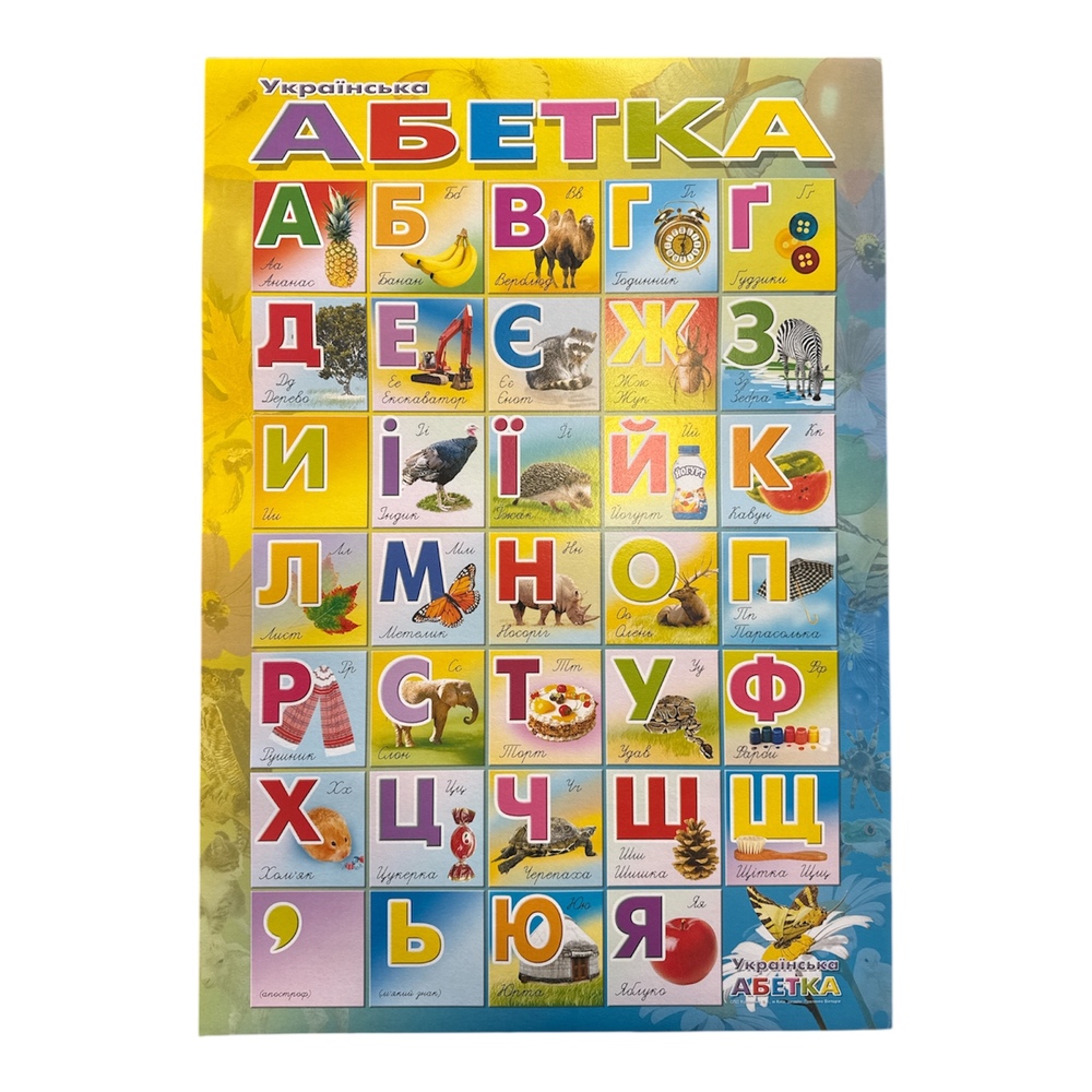 Плакат Абетка