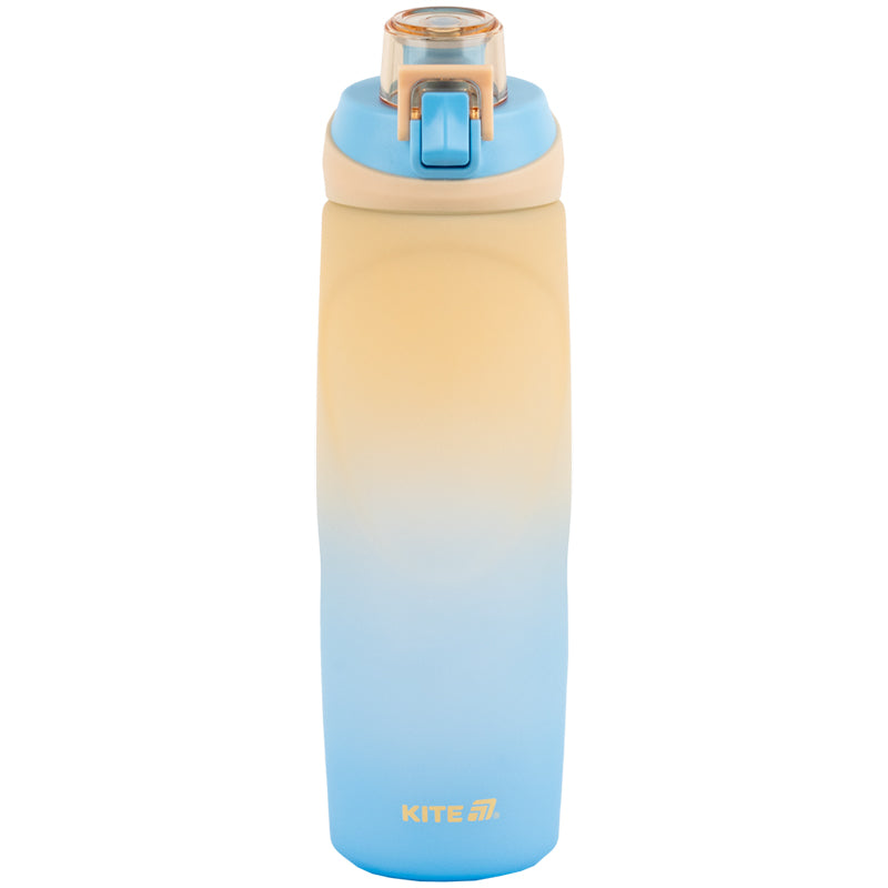 Пляшечка для води Kite 760 мл K26-1200-1 бежево-синя