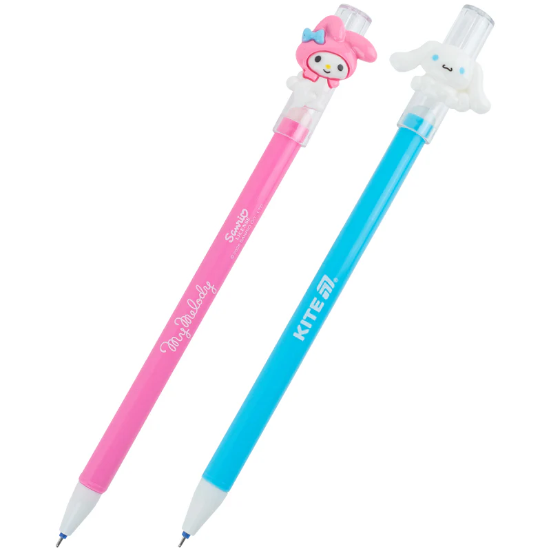 Ручка гелева пиши-стирай Kite Hello Kitty HK26-352, синя. Фото 2