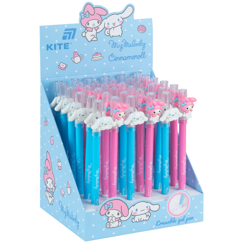 Ручка гелева пиши-стирай Kite Hello Kitty HK26-352, синя