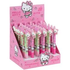 Ручка Kite кулькова автоматична Hello Kitty HK26-393, синя