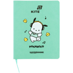 Щоденник шкільний Kite, м'яка обкладинка, PU Pochacco PC26-283