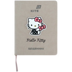 Щоденник шкільний Kite, тверда обкладинка, PU Hello Kitty HK26-264-1