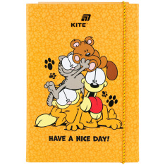 Папка для зошитів на гумці Kite Garfield GF26-210, картон. Фото 2