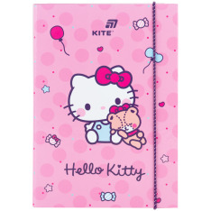 Папка для зошитів на гумці Kite Hello Kitty HK26-210-1, картон. Фото 2