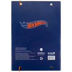 Папка для зошитів на гумці Kite Hot Wheels HW26-210, картон. Фото 3