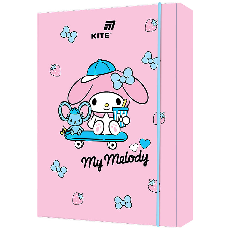 Папка для зошитів на гумці Kite My Melody HK26-210-2, картон