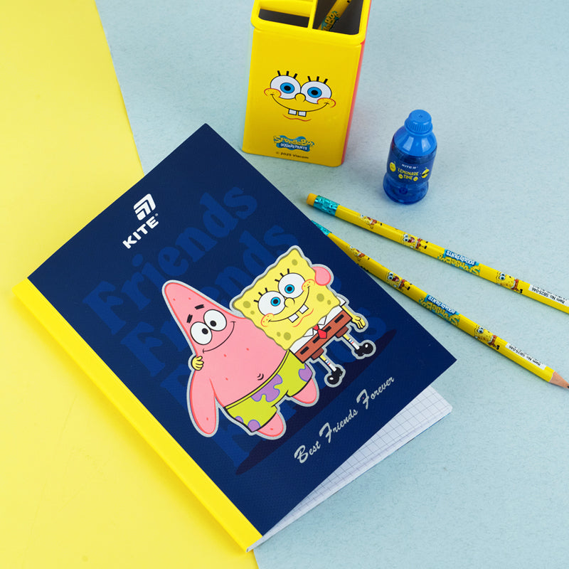 Блокнот Kite Sponge Bob SB26-091, А5, 40 аркушів, клітинка. Фото 5