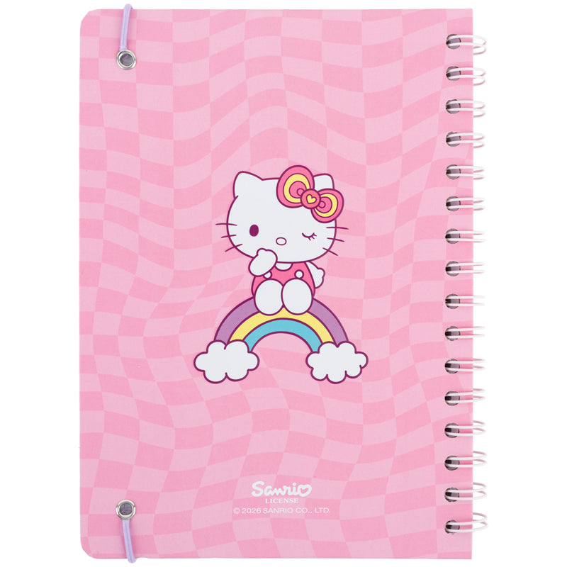Блокнот на спіралі Kite Hello Kitty HK26-190-1, A5, 80 аркушів, клітинка. Фото 3