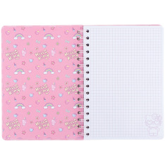 Блокнот на спіралі Kite Hello Kitty HK26-190-1, A5, 80 аркушів, клітинка. Фото 2