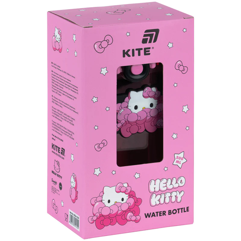 Пляшечка для води Kite Hello Kitty HK26-1203, 500 мл. Фото 6