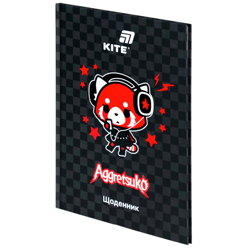 Щоденник шкільний Kite Aggretsuko AR26-262, тверда обкладинка. Фото 2