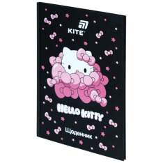 Щоденник шкільний Kite Hello Kitty HK26-262-1, тверда обкладинка. Фото 2