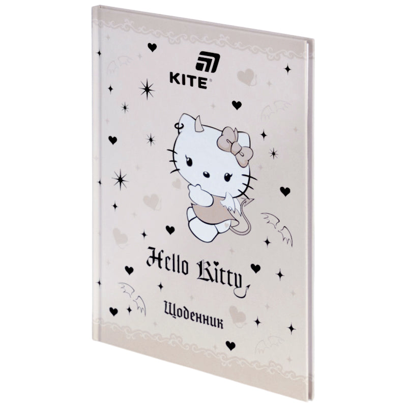 Щоденник шкільний Kite Hello Kitty HK26-262-2, тверда обкладинка. Фото 2