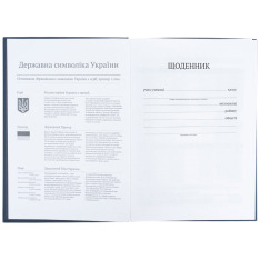 Щоденник шкільний Kite K26-262-12, тверда обкладинка, сірий. Фото 4