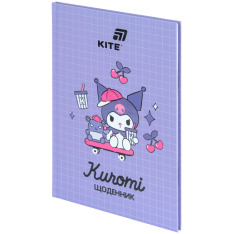 Щоденник шкільний Kite Kuromi HK26-262-3, тверда обкладинка. Фото 2