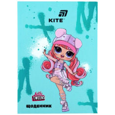 Щоденник шкільний Kite LOL LO26-262, тверда обкладинка