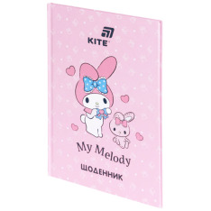 Щоденник шкільний Kite My Melody HK26-262-4, тверда обкладинка. Фото 2