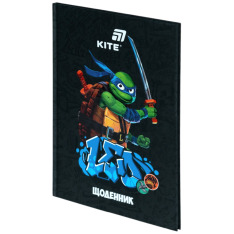 Щоденник шкільний Kite Ninja Turtles NT26-262, тверда обкладинка. Фото 2