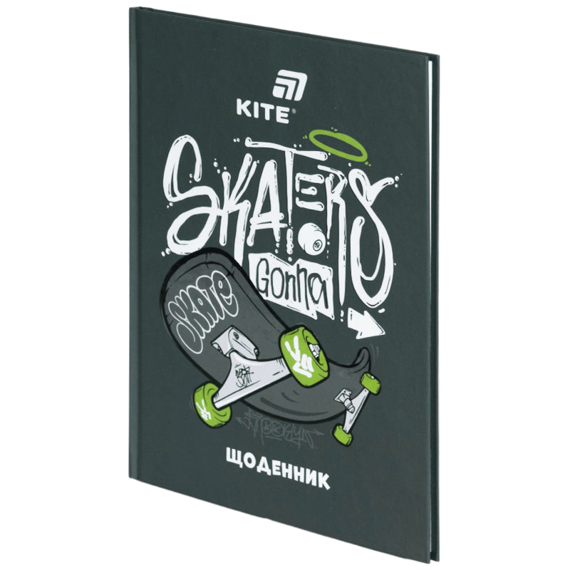 Щоденник шкільний Kite Skaters gona skate K26-262-7, тверда обкладинка. Фото 2