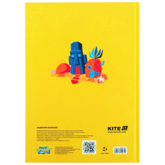Щоденник шкільний Kite Sponge Bob SB26-262, тверда обкладинка. Фото 8