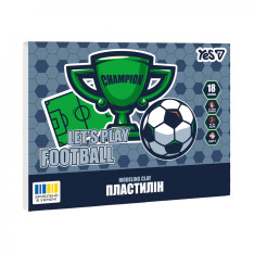 Пластилін Yes Football 18 кольорів 360 г 540715
