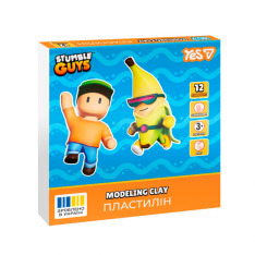 Пластилін Yes Stumble Guys 12 кольорів 240 г 540709