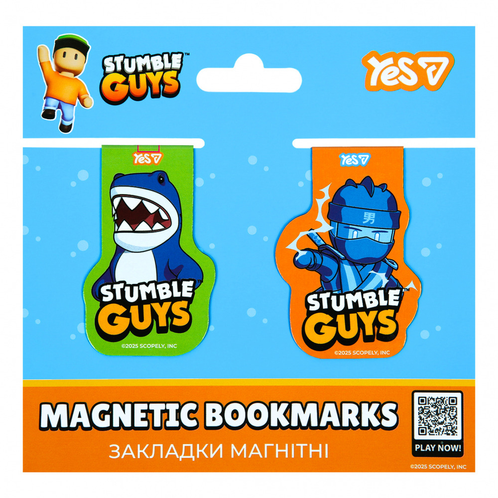 Закладки магнітні Yes Stumble Guys Heroes 2шт 708747. Фото 2