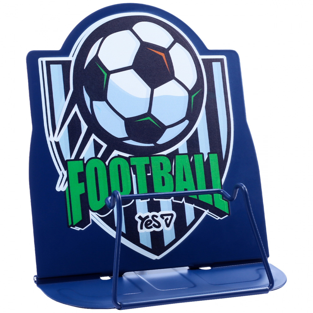 Підставка для книг фігурна Yes Football металева 470543