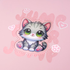 Щоденник шкільний YES Cute kitten А5 40 аркушів PU твердий 911393. Фото 2